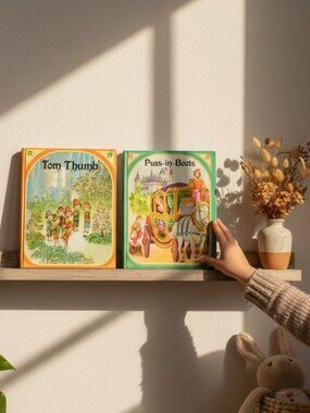 Vintage‎ Kid's Hardcover Book Puss-in-Boots Published by Joshua Morris Inc. 1984